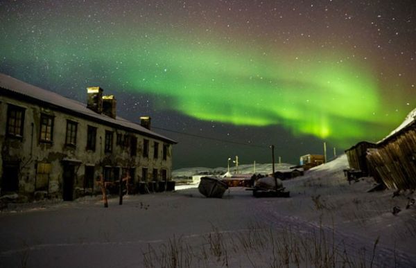 Fotos revelam espetculo da aurora boreal no rtico russo