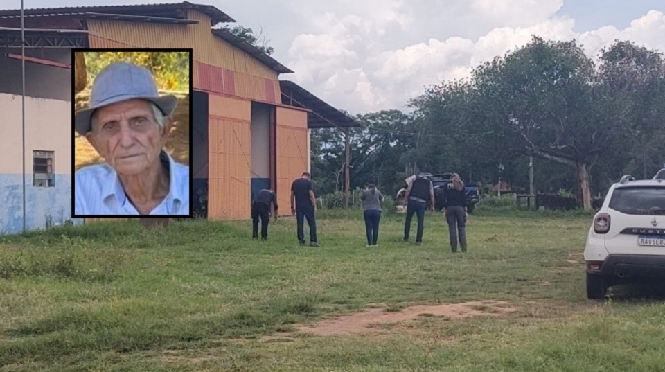 Policial envolvido em morte de pecuarista idoso  removido de Delegacia