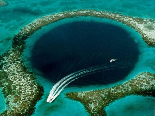 Grande Buraco Azul em Belize: sedimentos corroboram teoria de que fim da civilizao maia est relacionado a uma seca severa