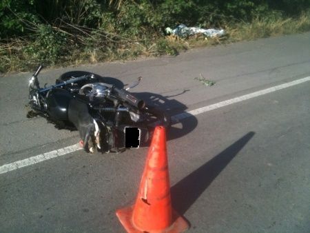 Acidente na estrada de Chapada na manh deste domingo deixa motoqueiro ferido