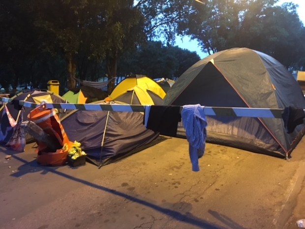 ​Protesto na UFMT