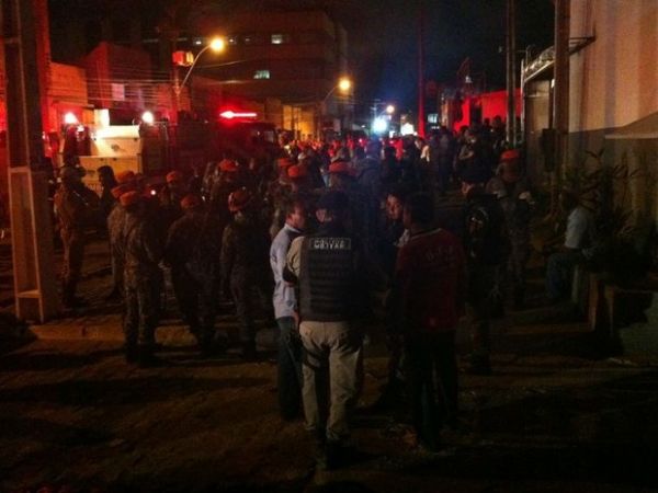 Exploso na sede do Tigre deixa feridos no centro de Macei