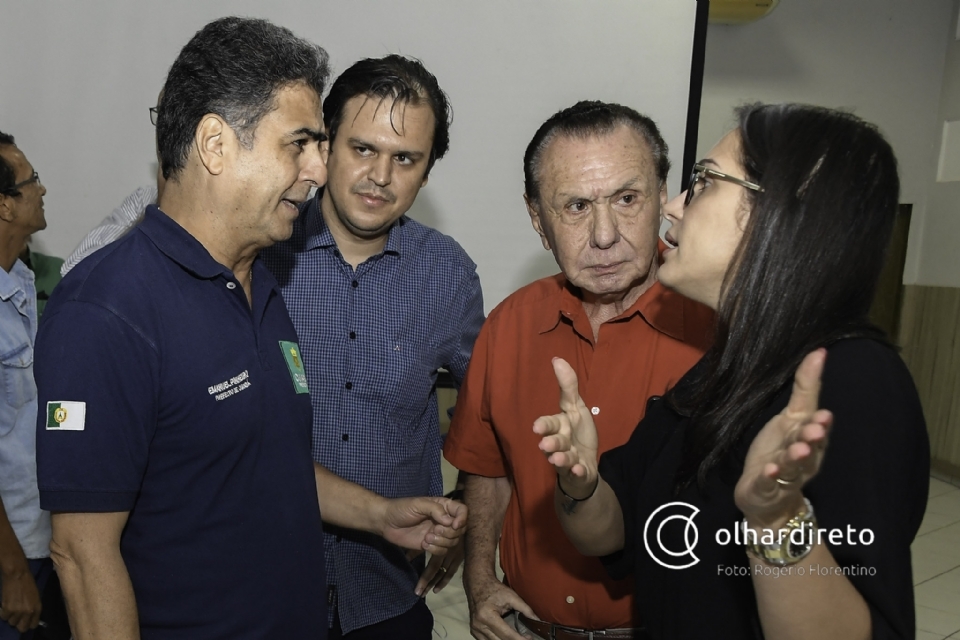 Sob articulao de Juca do Guaran, Janaina janta com Emanuel e avisa que no vai apoiar candidato do MDB em Cuiab