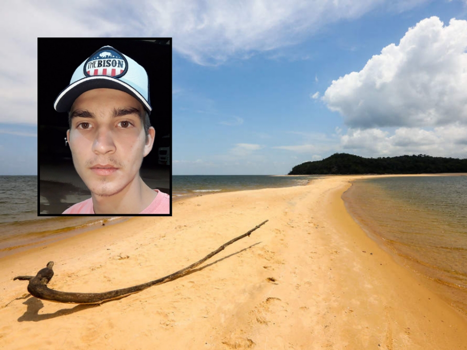 Turista mato-grossense morre afogado em praia de Alter do Cho, no Par