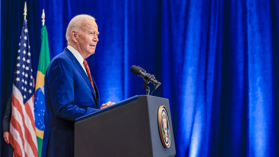 Joe Biden anuncia desistncia da candidatura  reeleio nos Estados Unidos; leia pronunciamento