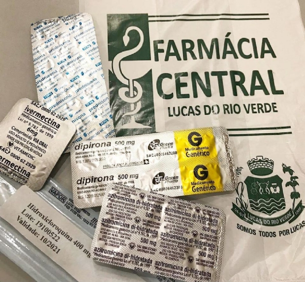 Mesmo com kit-covid, Prefeitura diz que no h estoque de medicamentos se populao no ficar em casa