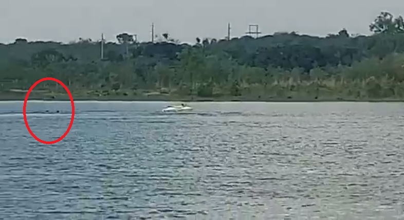 Homem filmou momento que irmo se afogava na Lagoa Trevisan aps tombamento de moto aqutica