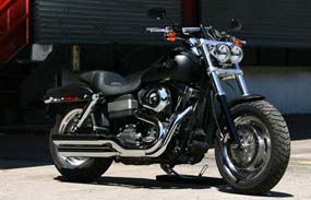 Lanamento, Harley-Davidson Fat Bob est exposta na Agrishow