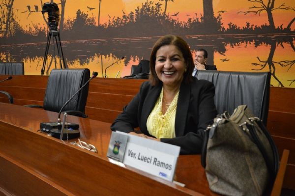 A vereadora Lueci Ramos defende cotas para aumentar a participao feminina na poltica