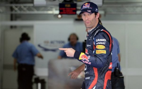 Mark Webber largar na pole positon pela segunda vez na temporada - a outra foi em Mnaco