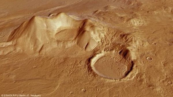 Imagens mostram que Marte pode ter tido rio de gua corrente no passado