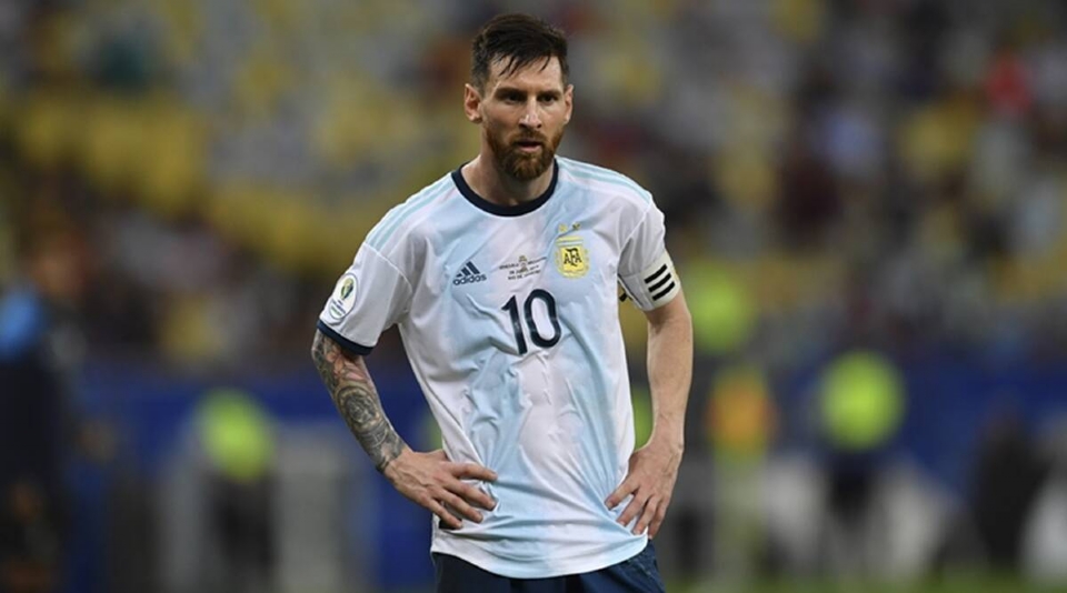 Com jogo em Cuiab, Messi confessa receio de contrair Covid-19 durante a Copa Amrica