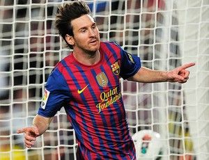 Messi festeja artilharia lembrando que  difcil se destacar no Espanhol