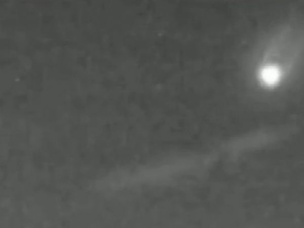 Cmera do observatrio flagrou passagem de meteoro por Campinas, na segunda