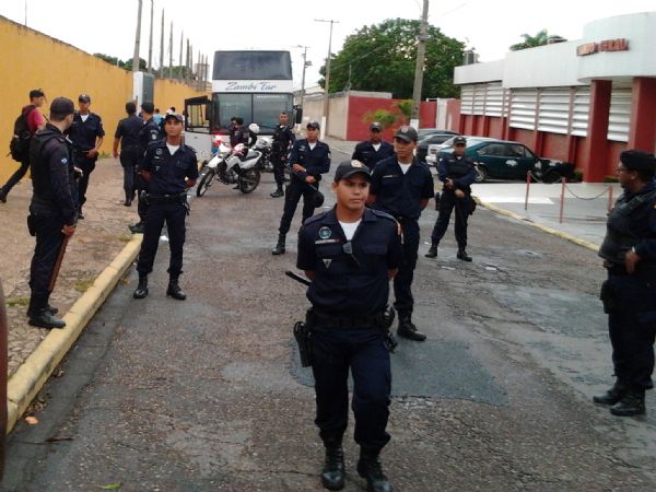 Cinquenta policiais so convocados para segurana da primeira disputa da final entre Cuiab X Mixto