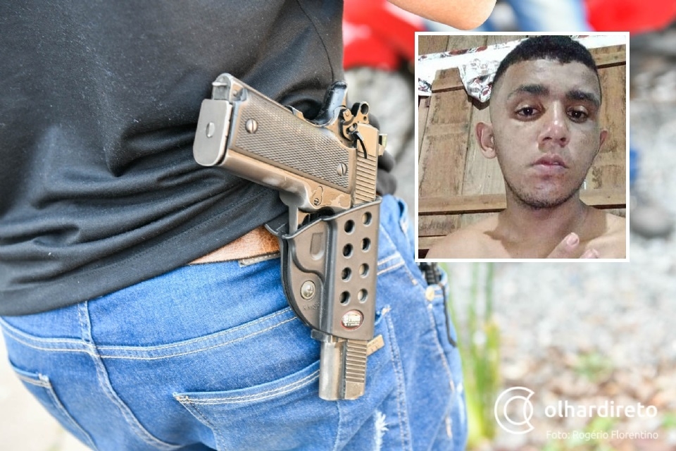 Jovem de 20 anos  morto aps apontar arma para policiais militares durante fuga