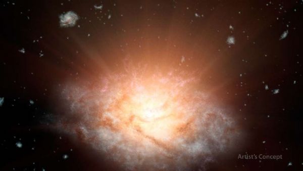 A Wise J224607.57-052635.0 faz parte do grupo Extremely Luminous Infrared Galaxies (Elirg), formado por 209 galxias muito brilhantes