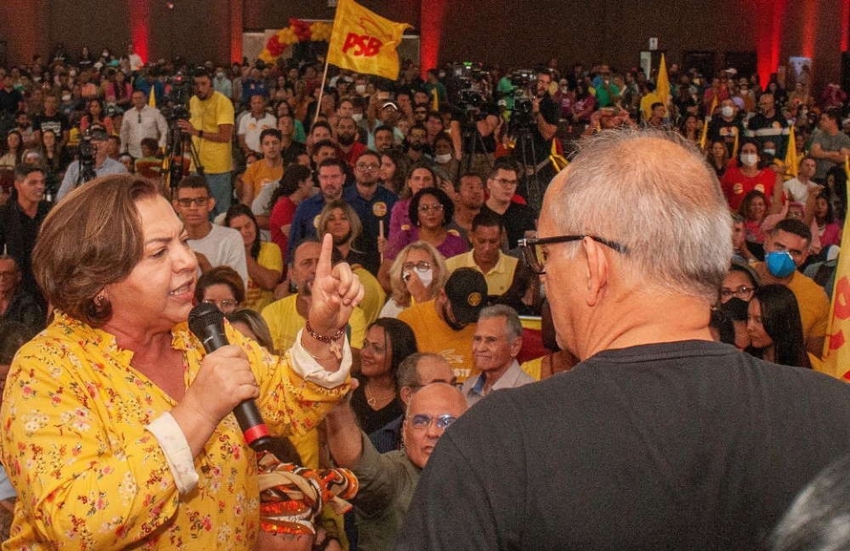 Dona Neuma lamenta falta de unidade no PSB e apoio  Bolsonaro no primeiro turno