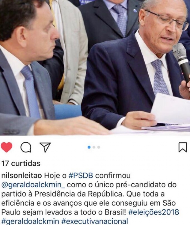 Alckmin na disputa