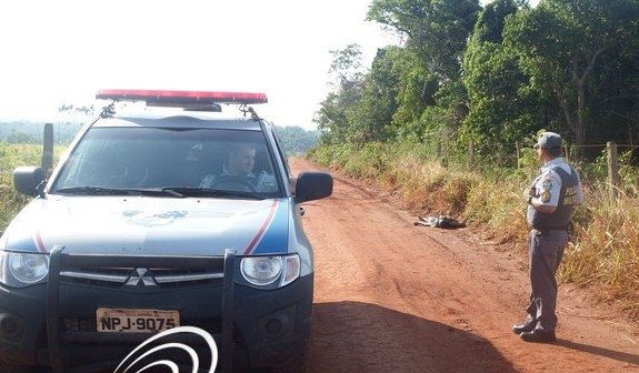 Homem  encontrado morto com dois tiros em estrada de terra prxima a Tangar