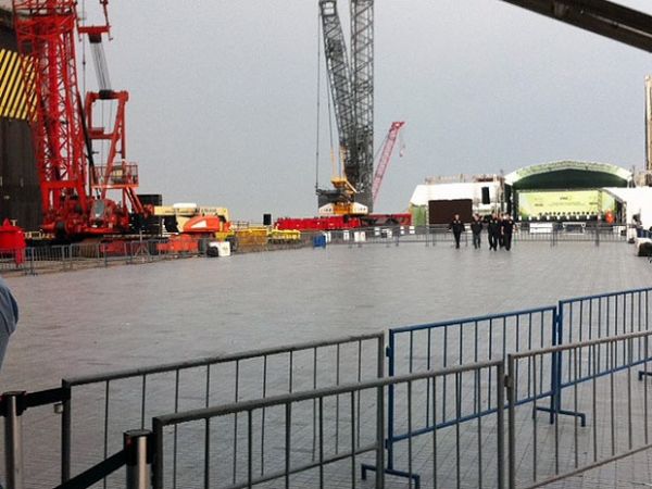 Rio Grande prepara palco para a visita da Dilma ao polo naval