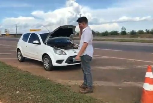 Panes veiculares deixaram 35 mil motoristas parados na BR-163/MT