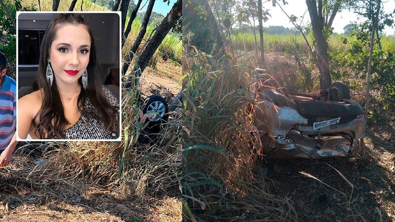 Jovem de 26 anos morre aps carro de aplicativo bater em rvore na rodovia BR-174