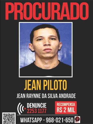 Jean Piloto  procurado por roubo de carga na regio de Costa Barros