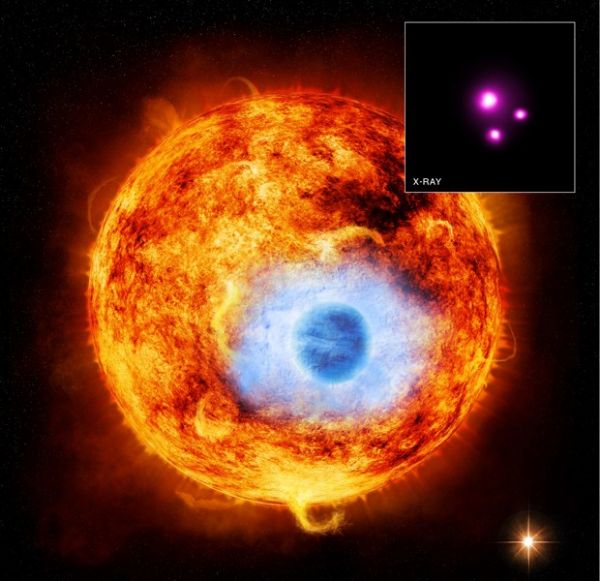Telescpio da Nasa capta exoplaneta passando diante de 'estrela-me'