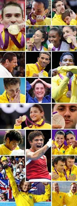 Brasil termina a Olimpada na 22 colocao, com 17 medalhas