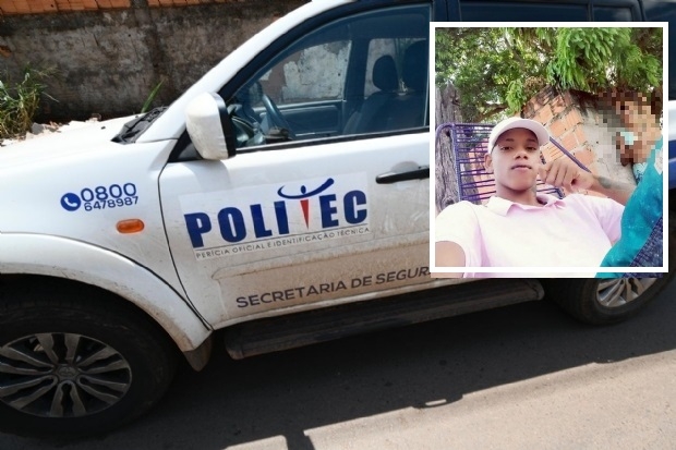 Jovem de 18 anos  morto com trs tiros na nuca; polcia investiga