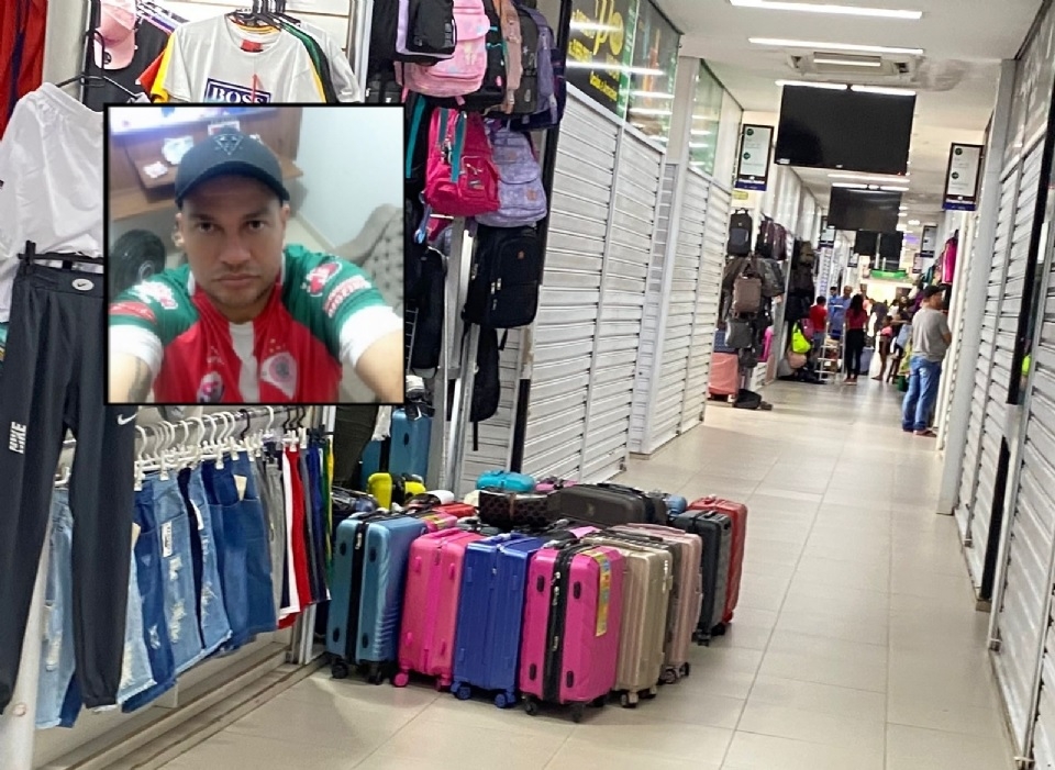 Menos de 24 horas aps morte de comerciantes, Shopping Popular  reaberto para Black Friday; veja vdeo