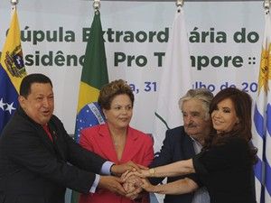 Lderes do Mercosul se renem em Braslia para discutir adeses