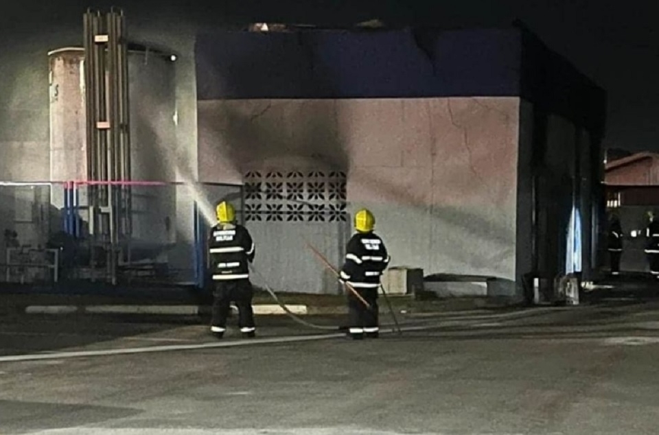 Incndio destri reservatrio de oxignio de hospital regional de Mato Grosso