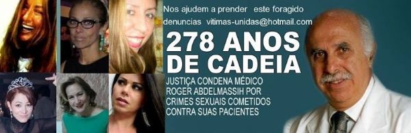 Condenado a 278 anos de priso por estupro de 52 mulheres, mdico Roger Abdelmassih  preso no Paraguai