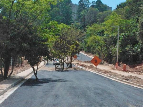 Pavimentao foi iniciada antes da remoo das rvores em obra da Avenida Perimetral Paraispolis, em So Paulo