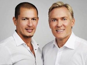 Rubem Robierb e Sam Champion esperam ajudar casais gays ao redor do mundo
