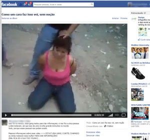 Facebook mostra vdeo de mulher sendo decapitada e no o retira do ar