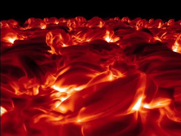 Nasa capta detalhes 'borbulhantes' do Sol a dois bilhes de graus Celsius;   amplie