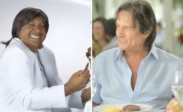 Tiririca em vdeo de campanha que parodia 'O porto' e Roberto Carlos no comercial da campanha original para a Friboi