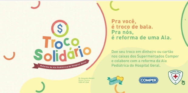 HG participa da campanha do troco solidrio para reforma de ala peditrica