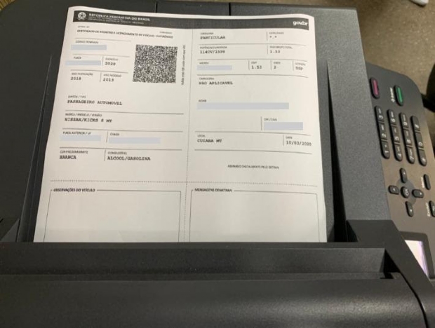 Detran suspende emisso de documento veicular e impresso pode ser feita em casa