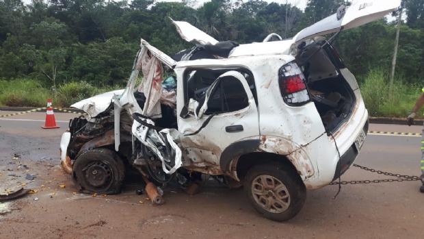 Dupla  presa aps furtar maconha de Uno capotado na BR-163