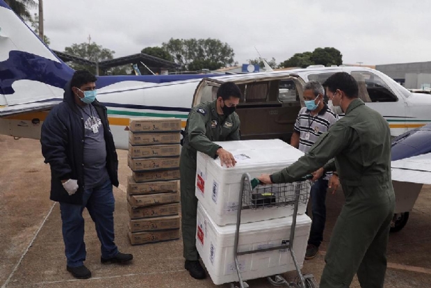 Mato Grosso inicia distribuio da segunda dose da vacina contra a Covid-19 na segunda-feira