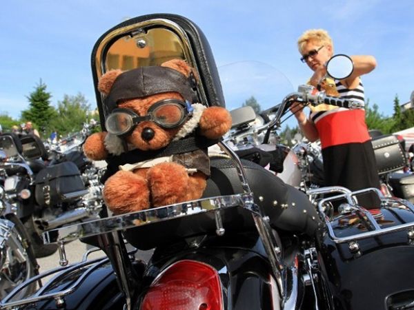 Encontro rene 200 donos da moto Honda Valkyrie na Repblica Tcheca