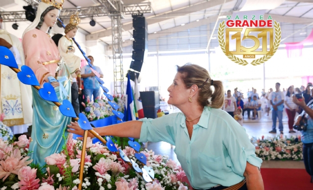 Festa de Nossa Senhora da Guia abre programao do aniversrio de Vrzea Grande