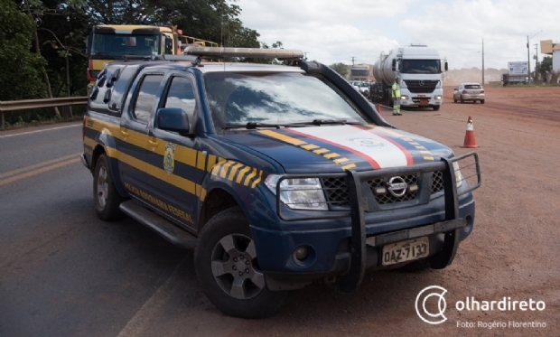 Homem morre aps ser atropelado por nibus em rodovia de MT