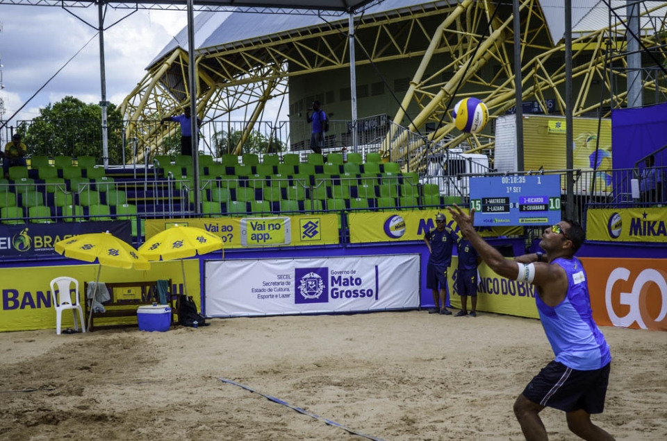 Cuiab sedia quinta etapa do Circuito Brasileiro de Vlei de Praia nesta quarta-feira