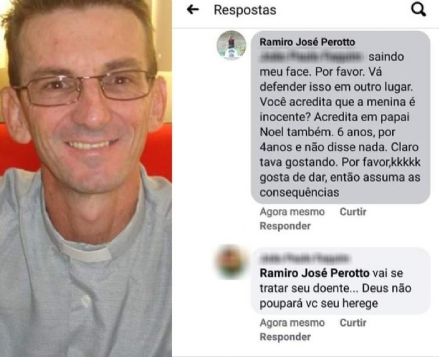 Polcia ouve padre que disse que menina de 10 anos estuprada pelo tio teria sido conivente