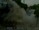 Cmera da CET-Rio flagra momento exato de exploso em restaurante no Centro do Rio